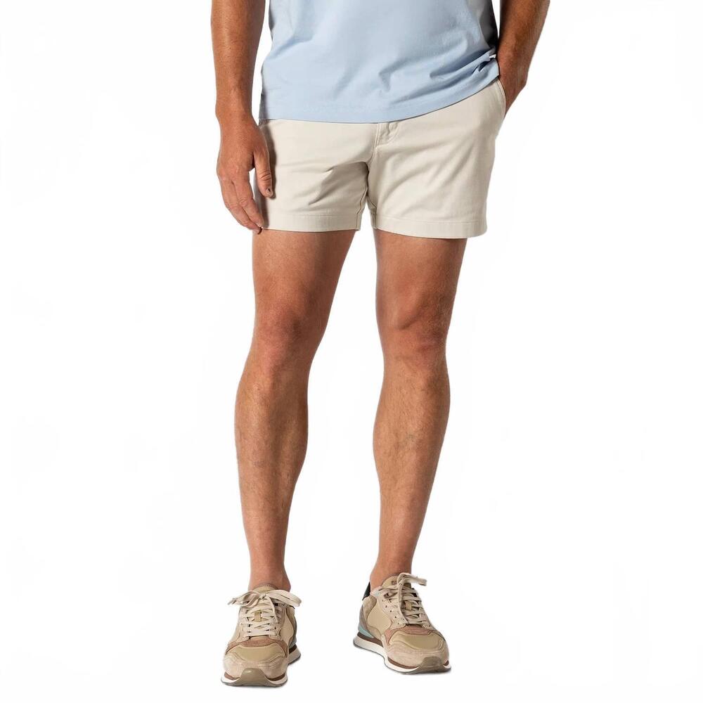NEW DUCK HEAD gold school chino short in stone